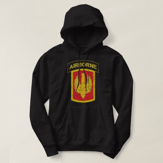 Drukwerk 18e veldartillerie-brigade hoodie (Design voorkant)