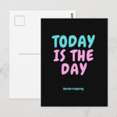 Drukwerk Expressieve Modekleding Briefkaart (Voorkant / Achterkant)