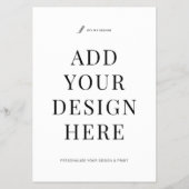 Drukwerk Flyer Afdrukken A5 Formaat Upload Je Ontw (Voorkant)