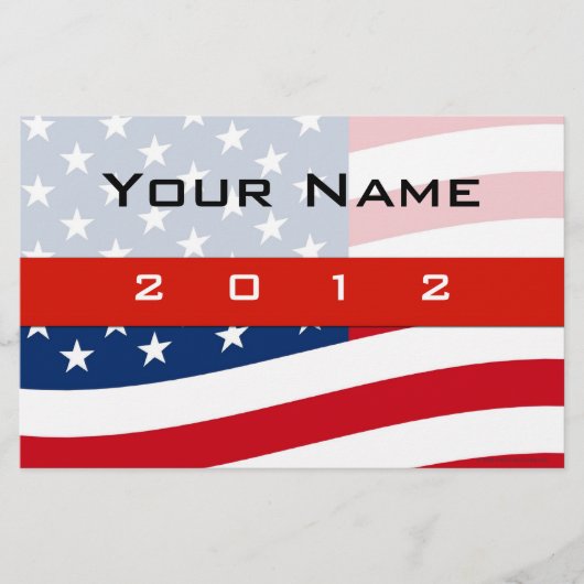 Drukwerk voor politieke campagnefolders, middelgro flyer (Voorkant)