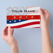 Drukwerk voor politieke campagnefolders, middelgro flyer (Hand)