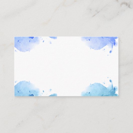 Drukwerker Visitekaartje (Achterkant)