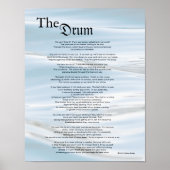 Drum ©2012 van Trinka Polite (poster) Poster (Voorkant)
