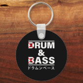 Drum And B Japanese Funny  Sleutelhanger (Voorkant)