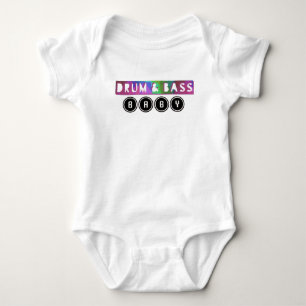 Drum and Bass Baby one-part EDM Music D.J. Deejay Romper