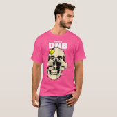 Drum and Bass Dirty DNB Skull Drum N Bass T-shirt (Voorkant volledig)
