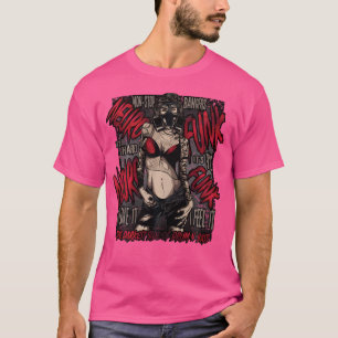 Drum and Bass DNB Neurofunk DJ Space Electric Drum T-shirt