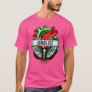 Drum and Bass Music Liquid DNB Oerwoud EDM Drum N T-shirt