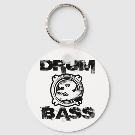 Drum and Bass Subwoofer Sleutelhanger (Voorkant)