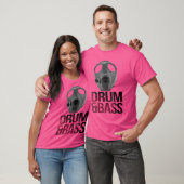 Drum and Bass T Shirt gasmasker ontwerp (Unisex)