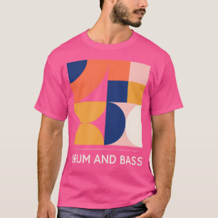 Drum and Bass - Techno Music Retro Design - Raver T-shirt
