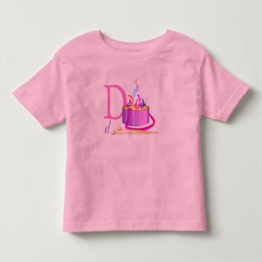 Drum Baby T - Shirt (Voorkant)