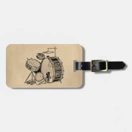  drum bagagelabel