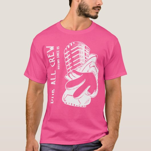Drum & Bass DNB Music EDM T-shirt (Voorkant)