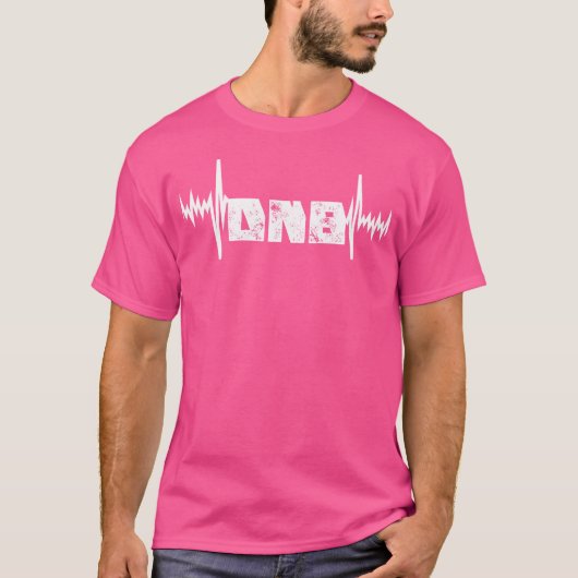 Drum & Bass Dubstep DNB T-shirt (Voorkant)