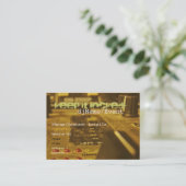 Drum & Bass Mix Visitekaartje (Staand voorkant)