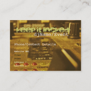 Drum & Bass Mix Visitekaartje
