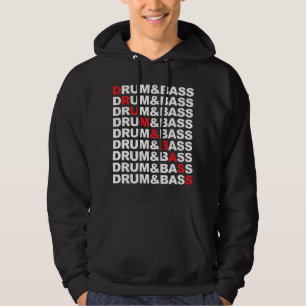 Drum & Bass Square Hoodie