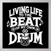 Drum Beat Poster (Voorkant)