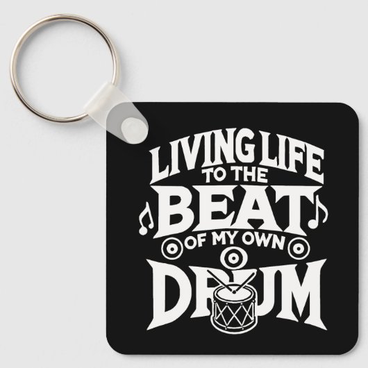 Drum Beat Sleutelhanger (Voorkant)