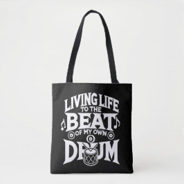 Drum Beat Tote Bag