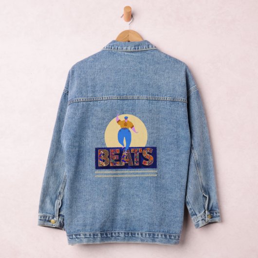drum beats denim jacket (Hangar)