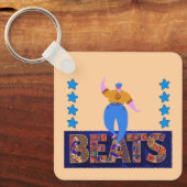 drum beats sleutelhanger (Voorkant)