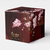 Drum Blossom Tet Hoa Anh Dao Vietnamees Nieuwjaar  Bedankdoosjes (Voorkant Zijde)