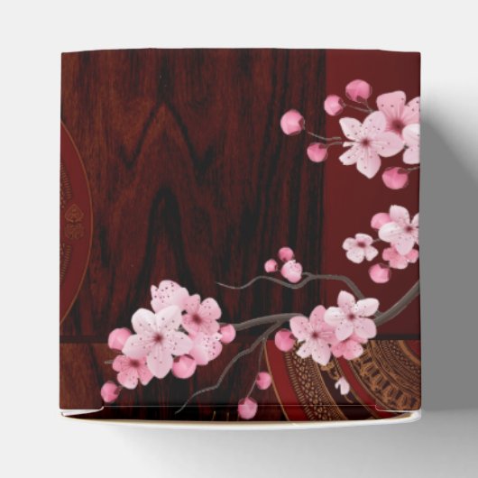 Drum Blossom Tet Hoa Anh Dao Vietnamees Nieuwjaar  Bedankdoosjes (Bovenkant)