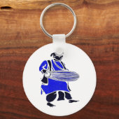 DRUM BLUE SLEUTELHANGER (Voorkant)