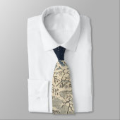 Drum Bridge in Meguro en Sunset Hill. Stropdas (Gebonden)