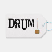 Drum! Cadeaulabel (Voorkant (Horizontaal))