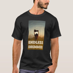 Drum Circle Eindeloze Drummer Beach Drums Drum Cir T-shirt