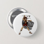 Drum Dance Ronde Button 5,7 Cm (Voorkant /achterkant)
