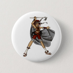 Drum Dance Ronde Button 5,7 Cm