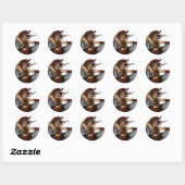 Drum Dance Ronde Sticker (Vel)