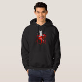 Drum Drummer Drum Music Hoodie (Voorkant volledig)