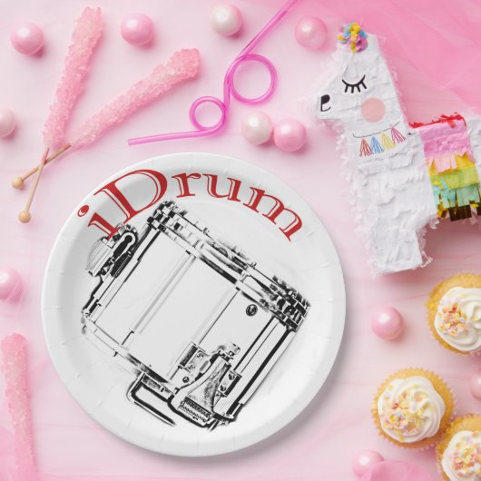 Drum Drummer Marching Bord Dining (Feest)