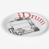 Drum Drummer Marching Bord Dining (Gekanteld)