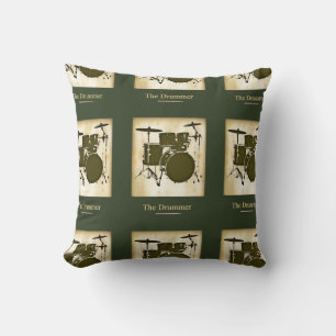 Drum / Drums Decor Idee Kussen