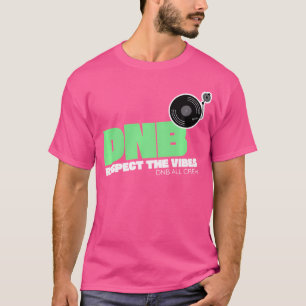 Drum en bas DNB vloeistof T-shirt