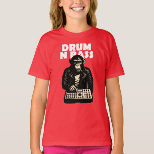Drum en Bass Aap T-shirt