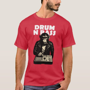 Drum en Bass Aap T-shirt