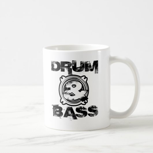 Drum en Bass Subwoofer Koffiemok (Rechts)