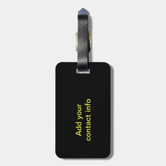 Drum Goddess Bagagelabel (Achterkant verticaal)