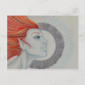 Drum Goddess Briefkaart (Voorkant)