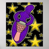 Drum Goddess Print (Voorkant)