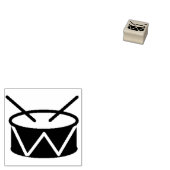 Drum Icon  Rubberstempel (Gestempeld)