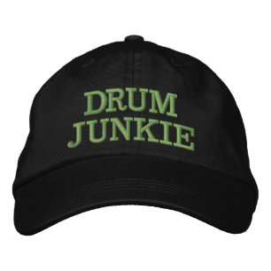 DRUM JUNKIE Drummer Pet Drumming Rock Music Band