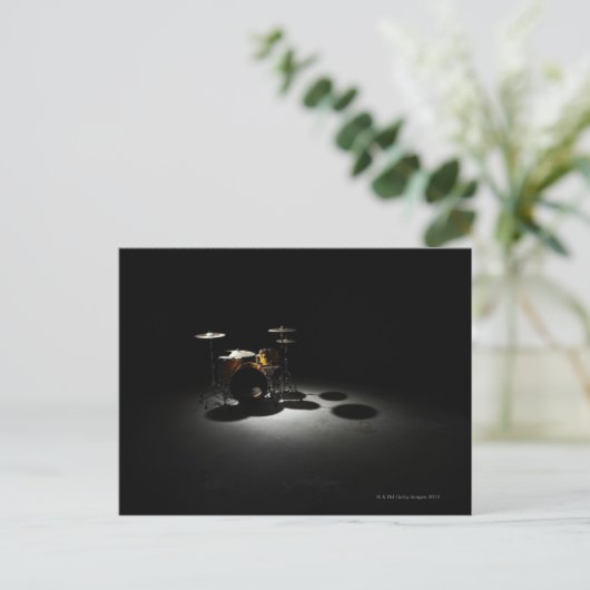 Drum Kit 2 Briefkaart (Staand voorkant)